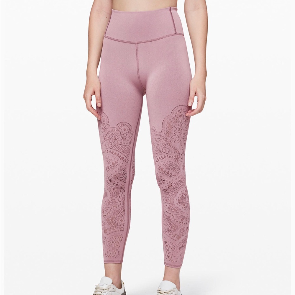 Lululemon Reveal Tight 25" Zen Expression NWT